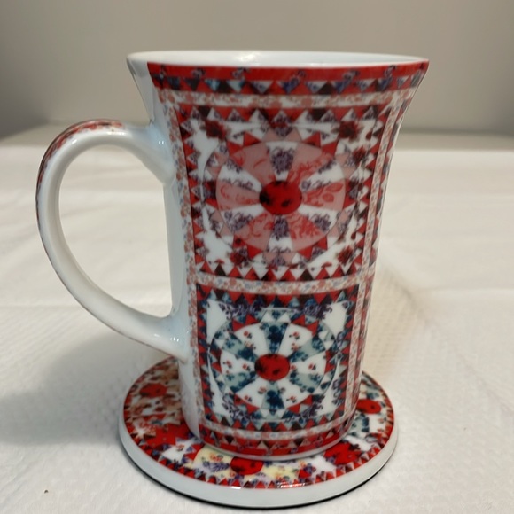 Paul Cardew Quilting Coffee Mug - Picture 3 of 8